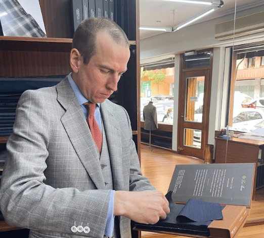 Lepoldo, sastre de Sastrería Boldrini